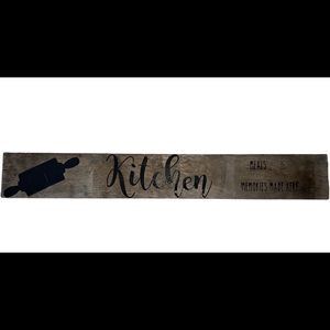 Handmade wooden wall decor